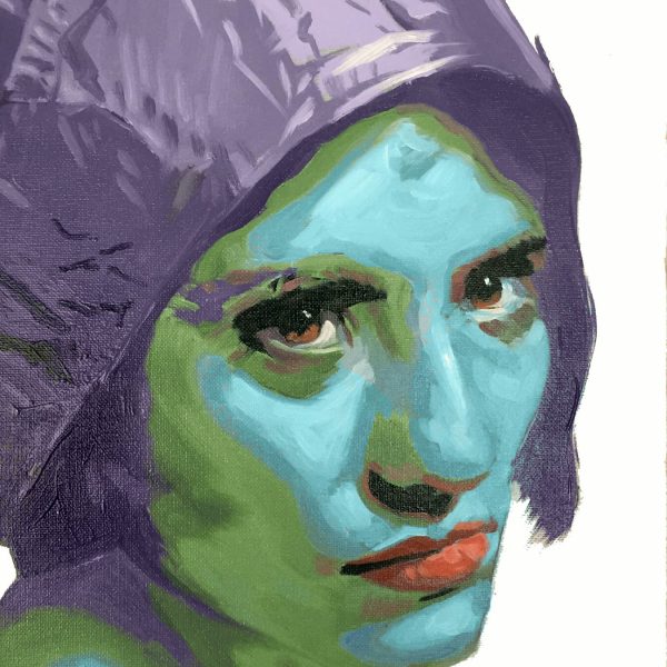 Kleomenis Kostopoulos Portrait I.S. 40x30cm 2021