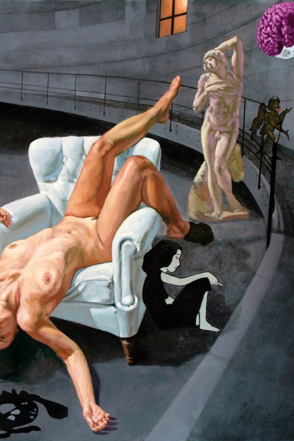 3.η Marjane συγκρούεται 120 x100 cm